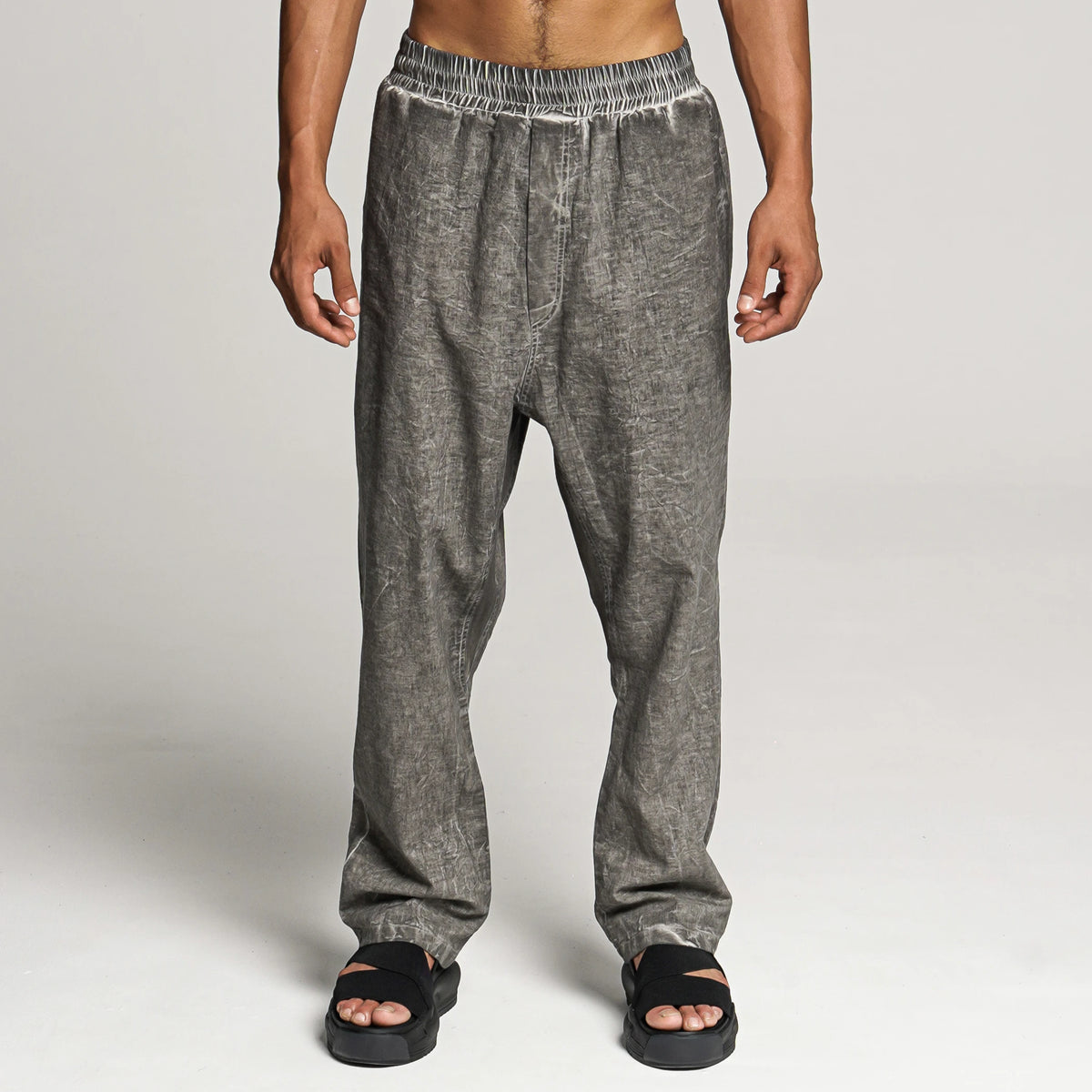 Relaxed Pants Grey Wash