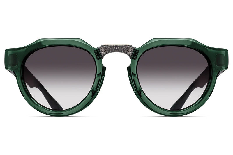 Matsuda M1037 Bottle Green Grey Gradient