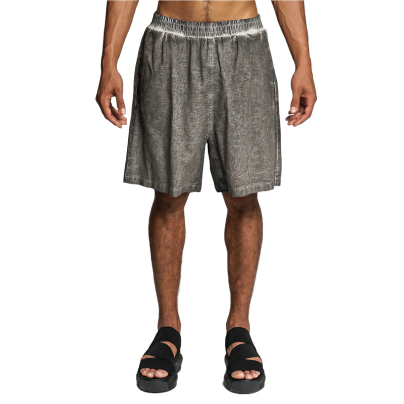 Shorts Drop Crotch Grey Wash