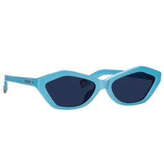 Jacquemus Bambino Sunglasses Blue
