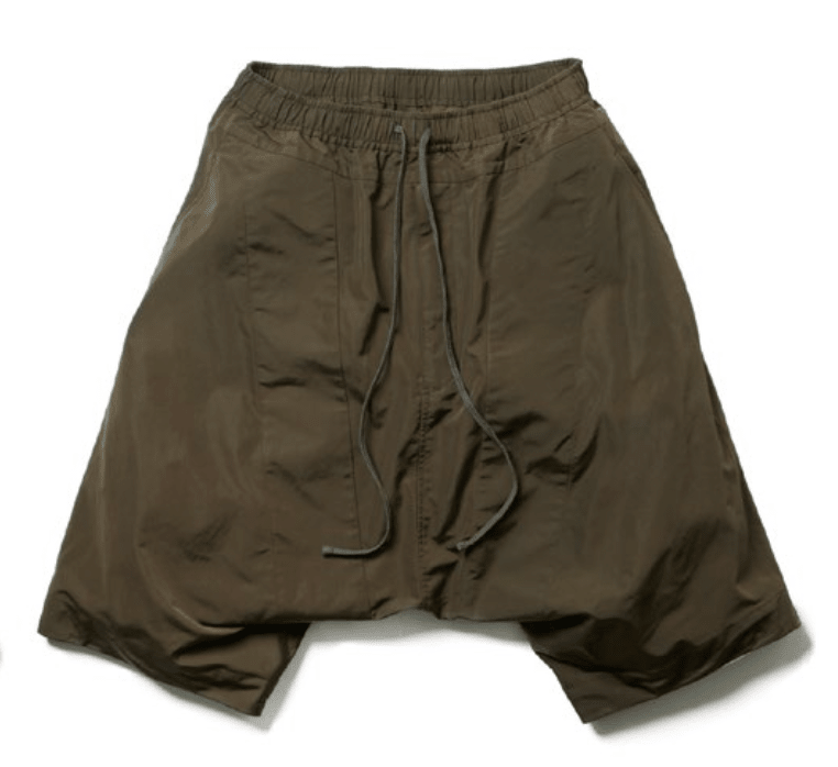 Nylon Cotton Shorts Brown - 937PAM9