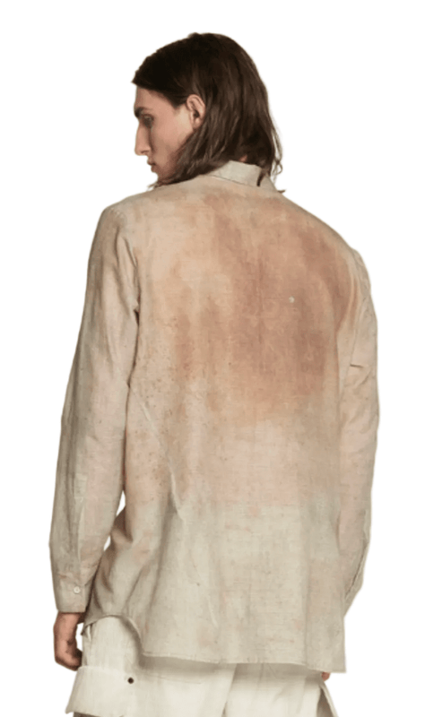 MASNADA Burlap Cotton Shirt M3677BUR