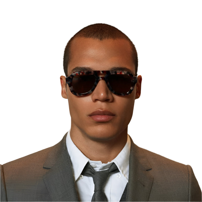 UES-933 Thick Framed Aviator Multi