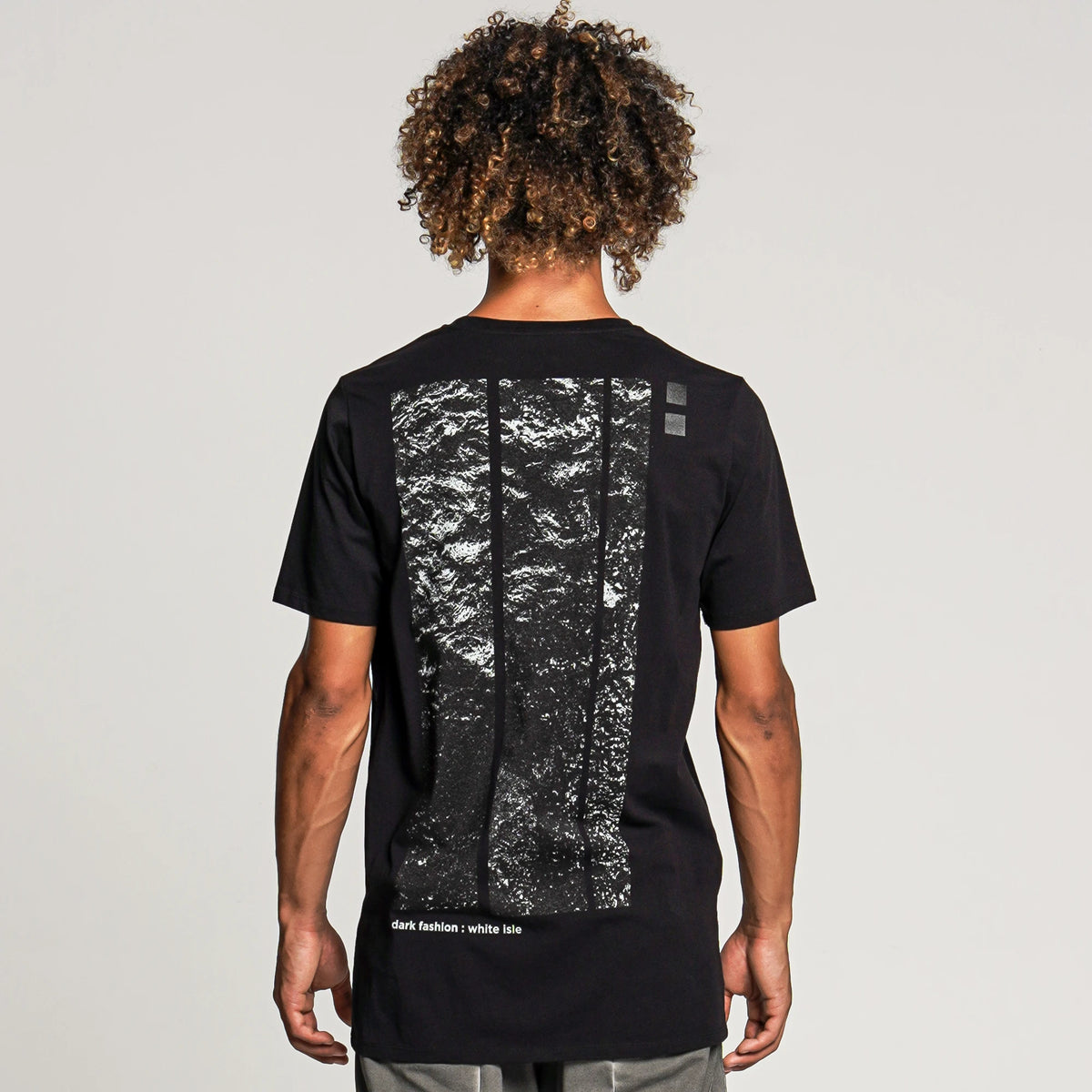 Tee Print (Rock Pool) Black