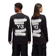 Y-3 GFX LS Tee Black JN4880