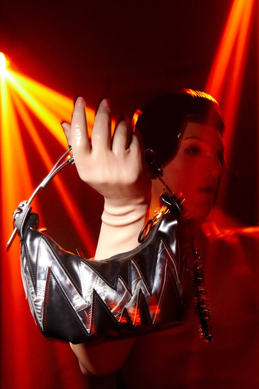 Innerraum HM0 Micro Bag Black Shiny Flash