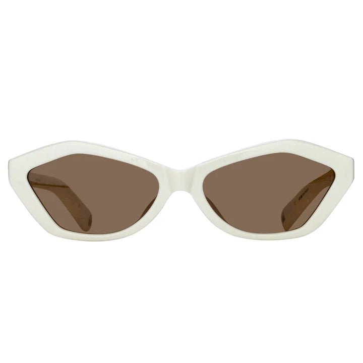 Jacquemus Bambino Sunglasses White