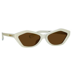 Jacquemus Bambino Sunglasses White