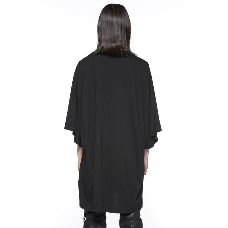 Oversized Print Tee Black - 917CPM4