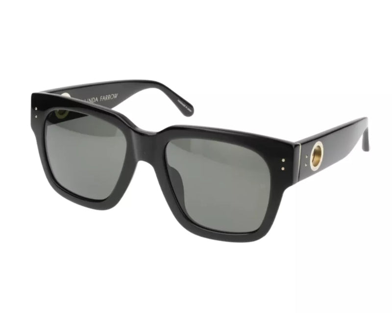 LFL1001C1 Amber Black/Gold Sunglasses