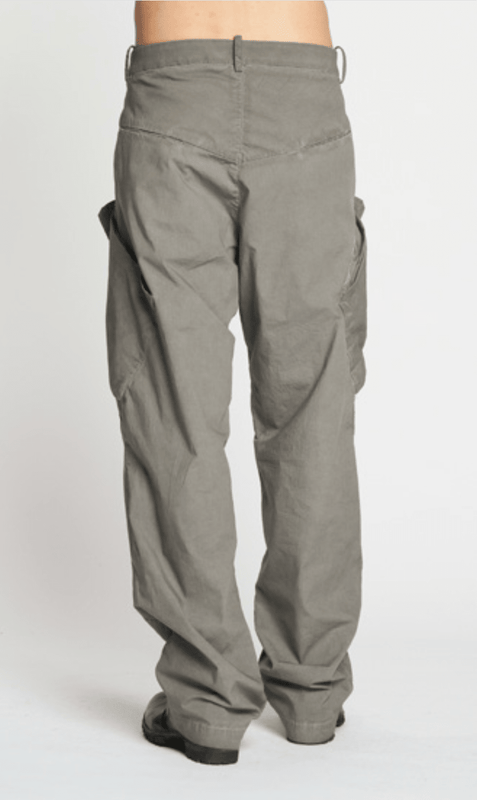 MASNADA Wide Leg Ripstop Trousers M3641