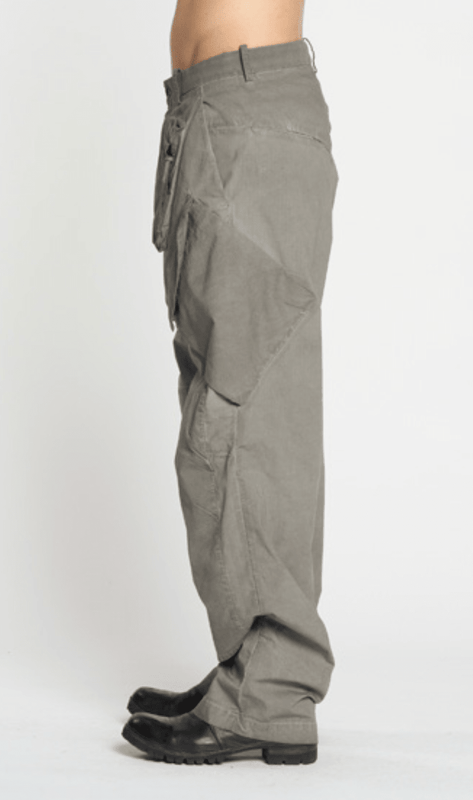 MASNADA Wide Leg Ripstop Trousers M3641