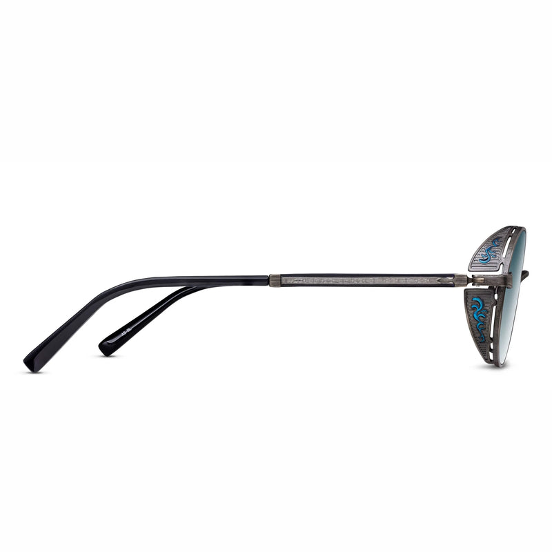 Matsuda M3137 Antique Silver / Blue