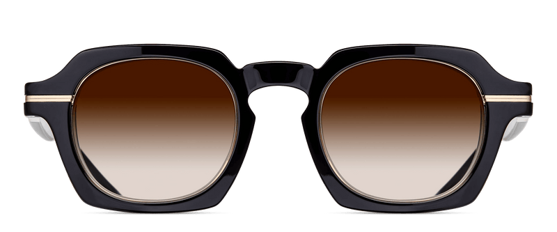 Matsuda M2055 Black / Brushed Gold