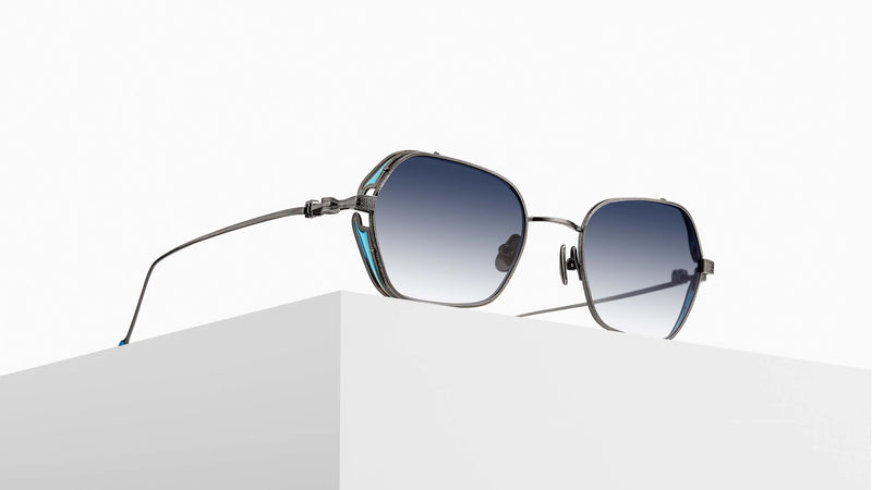 Matsuda M3153 Antique Silver Blue