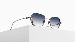 Matsuda M3153 Antique Silver Blue