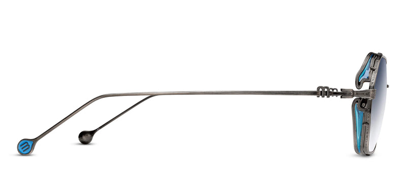 Matsuda M3153 Antique Silver Blue