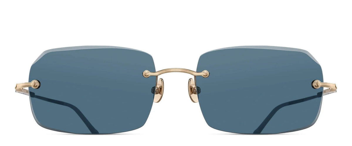 Matsuda M5004 Brushed Gold Blue Grey