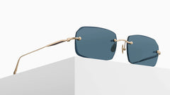 Matsuda M5004 Brushed Gold Blue Grey