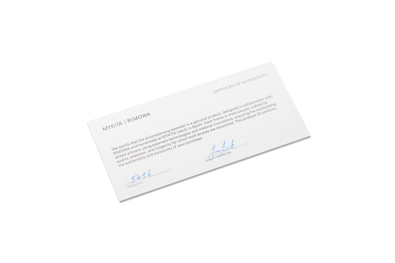 MR001 Mykita x Rimowa AL4 Black/Black