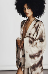Long Kimono Print