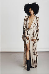 Long Kimono Print