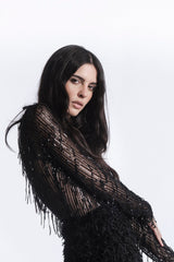 Iliade Paillettes Sparkle Top