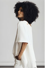 Cropped Sweat Holes