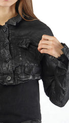 Crop Denim Jacket 1031104