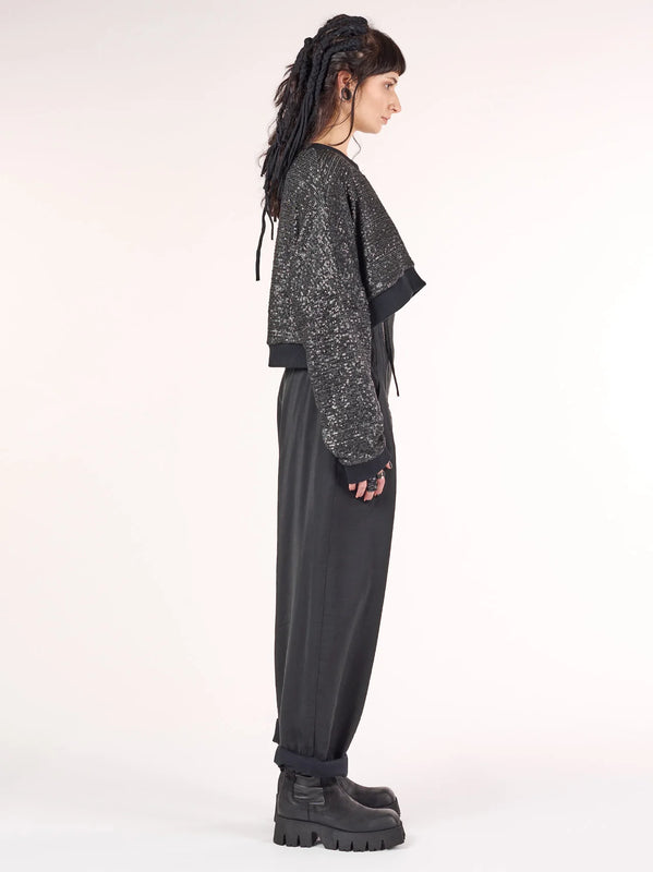 Gale Sequins Crop Top