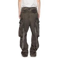 Gasmask Cargo Pants Charcoal - 899PAM2-GR