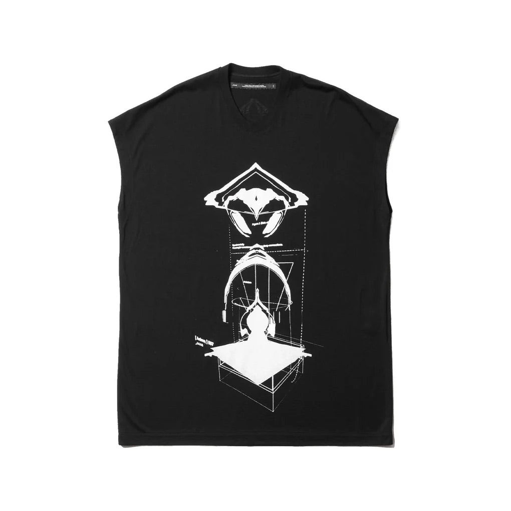Anima Sleeve Less Top Black - 897CPM2