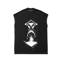 Anima Sleeve Less Top Black - 897CPM2