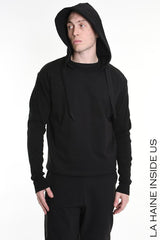 Black Hood Sweatshirt M1167