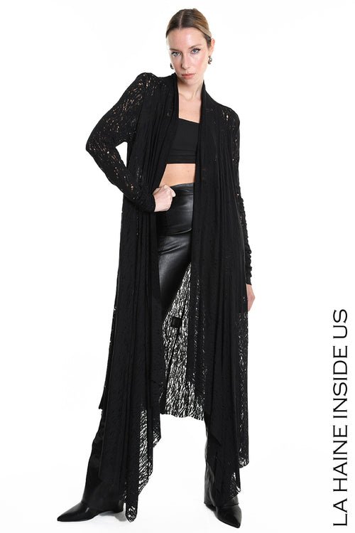 Long Viscose Cardigan W5203