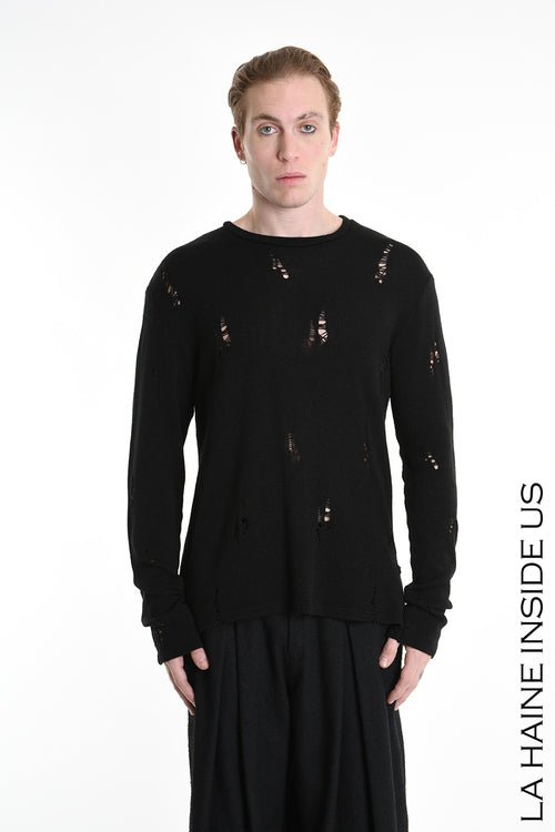Regular Micro Breakage Sweater M1191