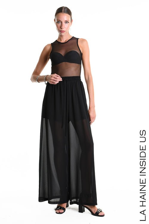 Georgette Palazzo Pant W5338