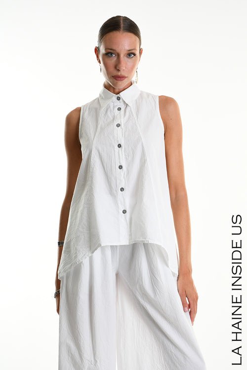 Sleeveless Shirt S5267