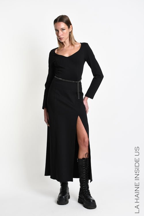 Split Dress W5477
