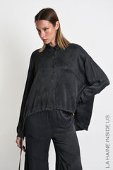 Foil Spray Shirt W5498