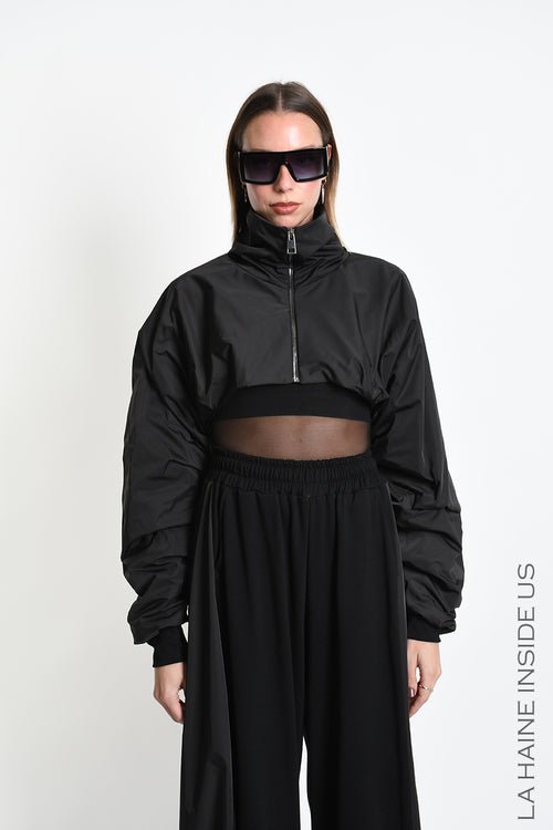 Crop Nylon Jacket W5485