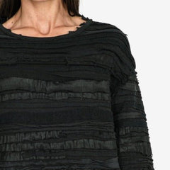 139DEC Fringed Patch Recycled Longsleeve