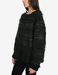139DEC Fringed Patch Recycled Longsleeve