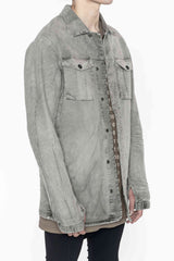 11 by BBS S1B Shirt Jacket Ice Grey