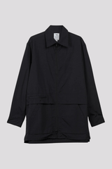Y-3 Bonded Ripstop Overshirt Black