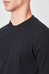 Thom Krom Rib Tee Black