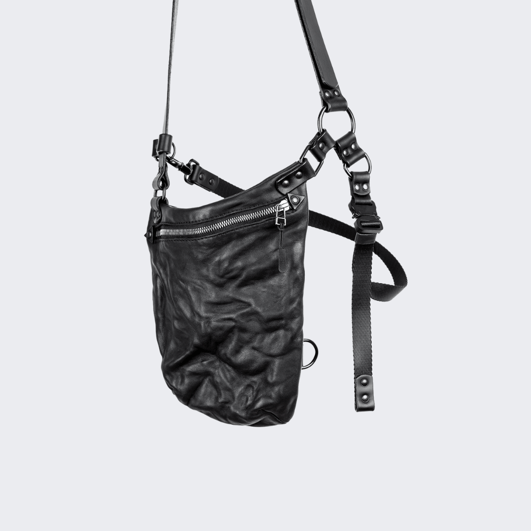 Ines Leather Crossbody Bag