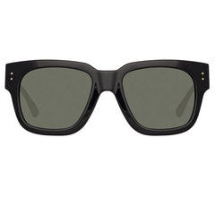 LFL1001C1 Amber Black/Gold Sunglasses