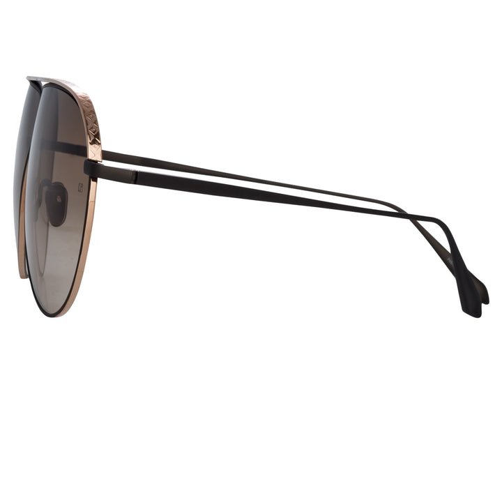 LFL1263 C1 HURA MATT BLK - ROSE GOLD - MOCHA