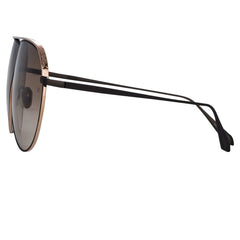 LFL1263 C1 HURA MATT BLK - ROSE GOLD - MOCHA